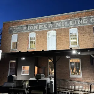 Front of the building