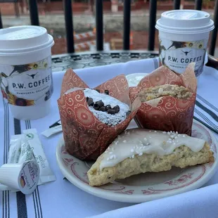 Free Coffee and Pastries every morning