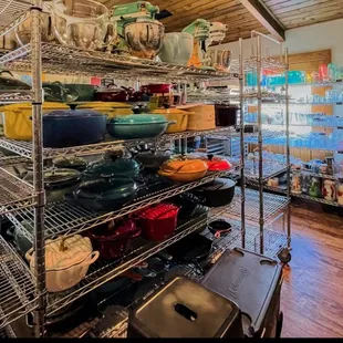 Behind the scenes at the Lodge where the cooking show is filmed