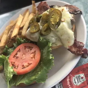 Jalapeno Bacon Burger