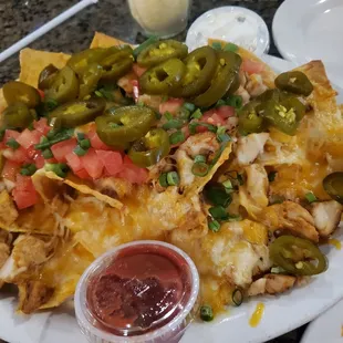 Chicken nachos