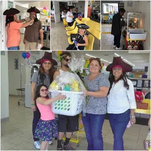 Winner of the Pirate Coin 1 Year in business basket giveaway. Had a fantastic time!