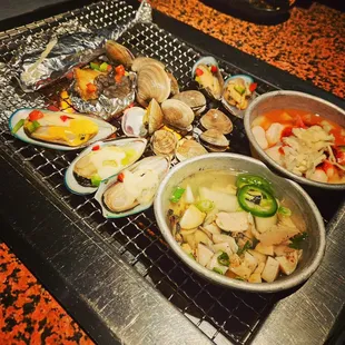 So much seafood