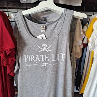Fun Pirate Life Tanks and Tees