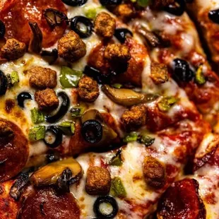 Come in and try our combination pizza.