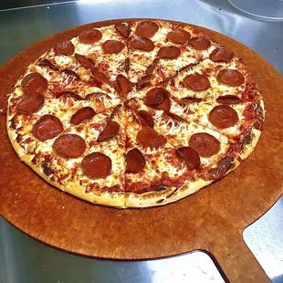 pizza, food