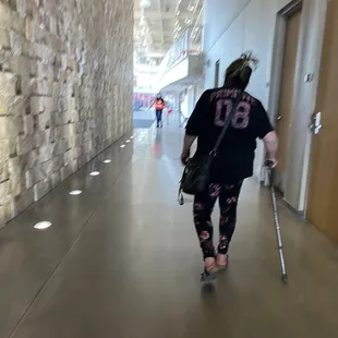 Entry way from the south entrance