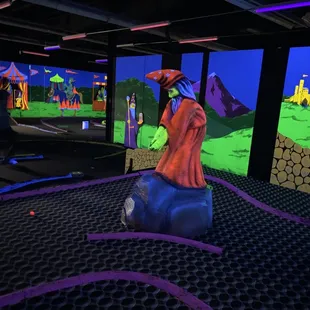 Mini golf wizard