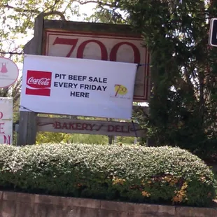 Cooking it out back!