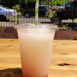 Lemon Slushie with Watermelon squirt