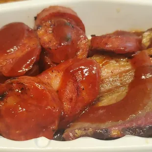 Sausage &amp; Brisket