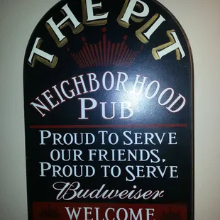sign