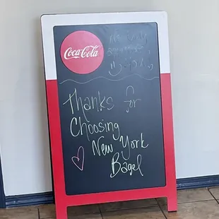 a chalk board with writing on it