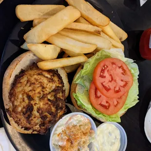 a plate of food