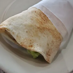 Chicken shawarma sandwich