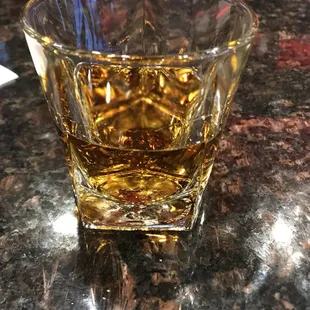 My go to beverage.... lil Jim beam to wet the whistle.