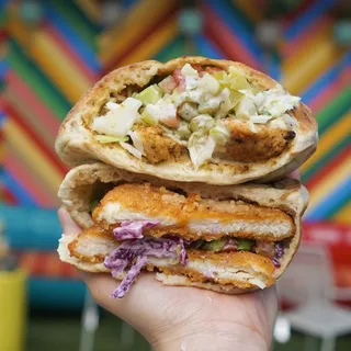 Not Yo'mama, but Shawarma Pita Sandwich