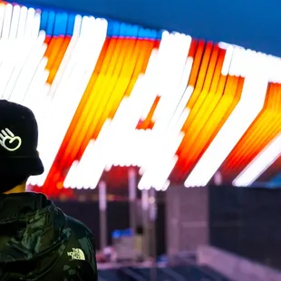 Our view of the new West End Stadium.