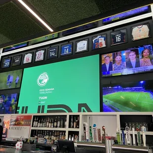 the pitch cincy on a big screen