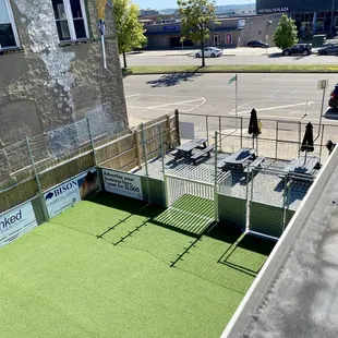 Overlook of the field