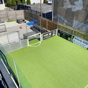 Overlook of the field