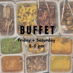 a variety of food in plastic containers