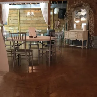 Part of dining room.