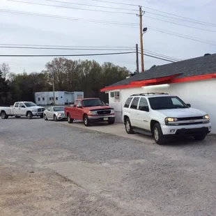 sushi and sashimi, outside