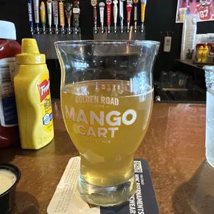 Mango Cart!  Very refreshing!