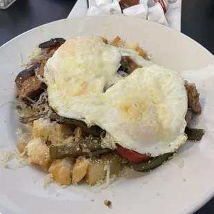 Sausage Hash 3.5/5 too oily