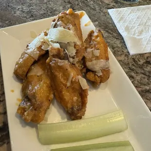 Hot Garlic Wings