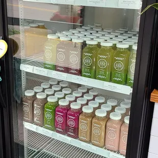 Stocked refrigerator!