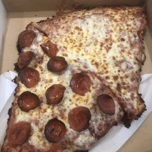 Pepperoni and cheese