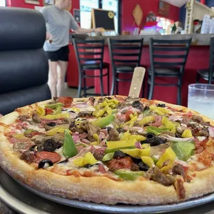 The Box Deluxe with banana peppers added. Yum