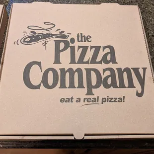 The Pizza Company Box!