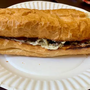 Half cheesesteak