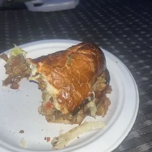 Steak &amp; Bacon Hoagie