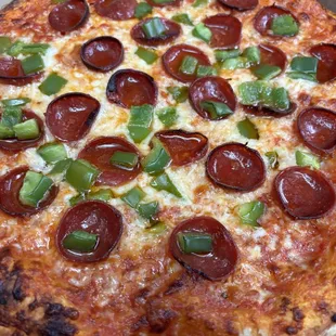 pizza, food