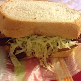 Figured I would go with a Pittsburgh sandwich while I can still get it.