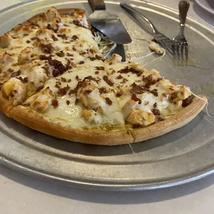 Chicken Bacon Ranch Pizza
