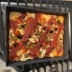 food, pizza