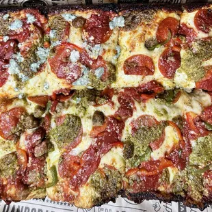 Detroit Style Pizza