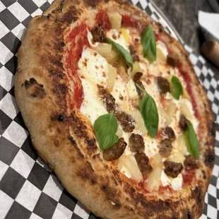 Neapolitan style pizza