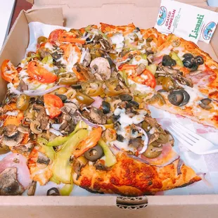 Veggie Combo Pizza