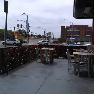 Outside patio