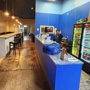Kitchen/order area