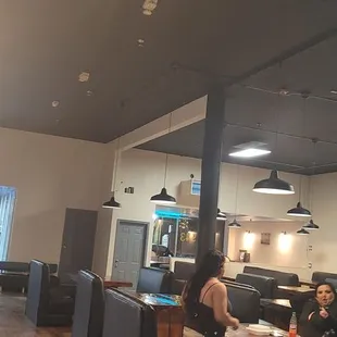 Lots of seating now