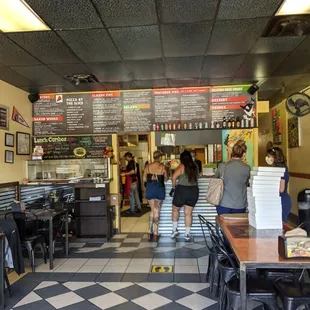 customers waiting for their order