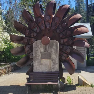 The Pelton water wheel