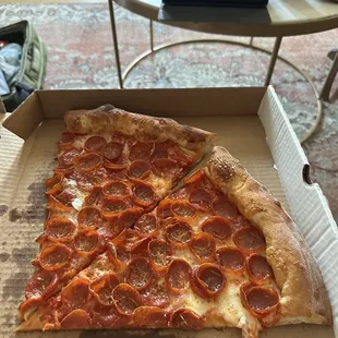 Two slices. One was plenty.